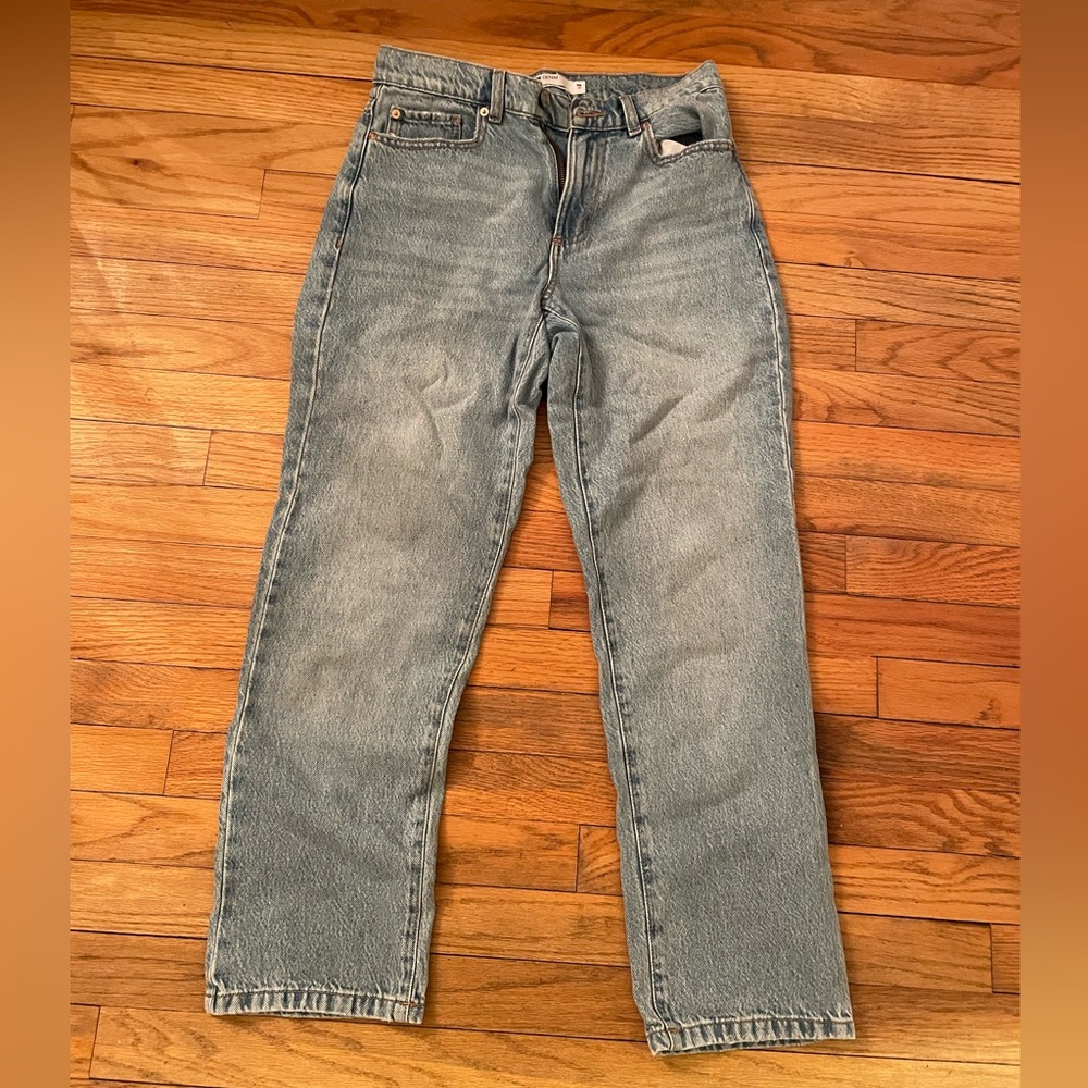 Denim Straight Jeans